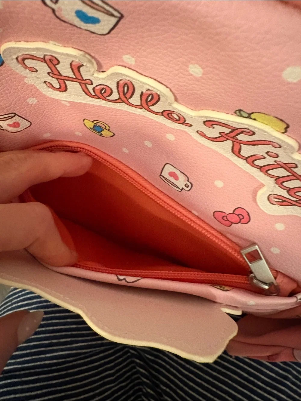 Sanrio Hello Kitty Pink Backpack with Coin Purse Set
